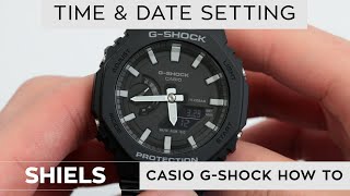 How To Change Time On A GShock Watch [upl. by Howard841]