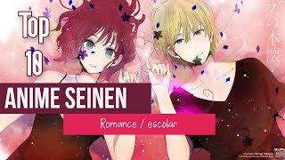 Top 10 Anime Seinen  Romance  Escolar [upl. by Nadaba]