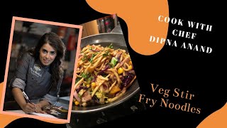 Vege Stir Fry Noodles by Dipna Anand [upl. by Acinna]