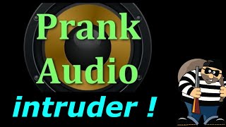 Prank Sounds  Sounds For Pranking  Intruder Burglar Crashing Banging Breaking Things [upl. by Hedges]