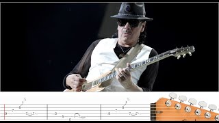 Maria Maria Carlos Santana  Guitar Tab [upl. by Inod]