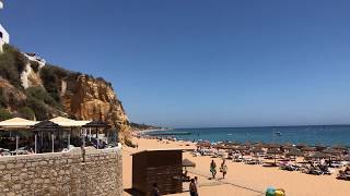 Albufeira Hotel Sol e Mar  Algarve  southern of Portugal  Beautiful Sandy Beach [upl. by Rick]