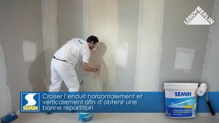 Appliquer lenduit de lissage SEMIN [upl. by Aven]