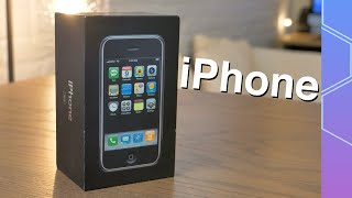 Unboxing the ORIGINAL iPhone 2G 13 years later [upl. by Ecirtaemed218]