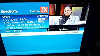 How to record tv programs on spectrum tv services [upl. by Renae]