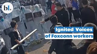 Why are workers at China’s Foxconn factory protesting [upl. by Grissel927]