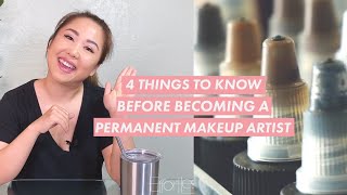 FOUR THINGS to Know Before Becoming a Permanent Makeup Artist ✨ [upl. by Linea508]