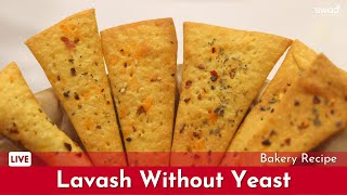 Lavash  Lavash Recipe without yeast  Quick Healthy Snacks  Lavash crackers [upl. by Lukasz]