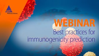 Accelerate your biologics discovery with immunogenicity prediction WEBINAR [upl. by Chubb672]