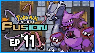 Pokemon Infinite Fusion Part 11 ROCKETS SEWERS Pokemon Fan Game Gameplay Walkthrough [upl. by Olim]