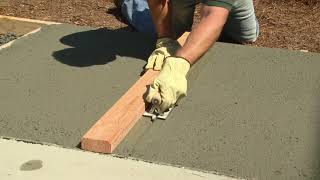 How to Pour amp Finish Concrete Hi Resolution [upl. by Langelo]