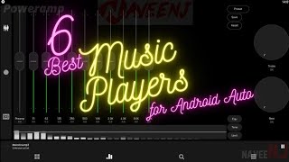 6 Best MUSIC PLAYERS  Android Auto [upl. by Parent]