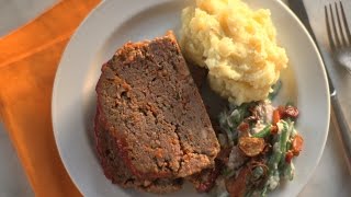 Saltine Cracker Meatloaf Everyday Food with Sarah Carey [upl. by Euqram162]