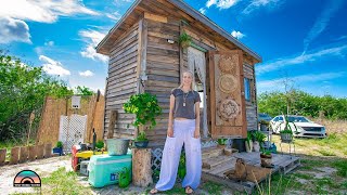 DIY Shed Converted into Micro Tiny House [upl. by Bruce]