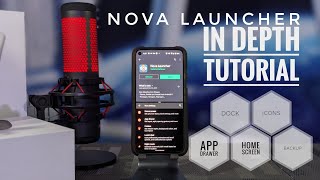 Android Nova Launcher Complete Tutorial Review amp Tips [upl. by Borries]