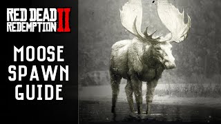 Red Dead Redemption 2  Western Bull Moose Location RDR2 [upl. by Yroger106]