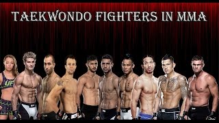 TAEKWONDO FIGHTERS IN MMA HIGHLIGHTS [upl. by Karsten]