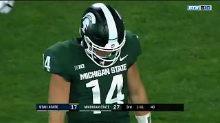 Highlights Utah State Aggies vs Michigan State Spartans  Big Ten Football [upl. by Rego]