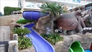 pool evenia hotel olympic park 2016 Lloret De Mar [upl. by Ardena594]