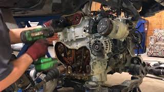 Step By Step 24 EcoTec Timing Chain Replacement [upl. by Charisse343]