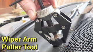 Stuck Wiper Arm Removal Tool [upl. by Shute]