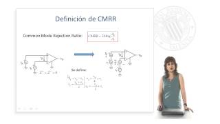 Cálculo de CMRR con amplificadores operacionales   UPV [upl. by Enomaj]