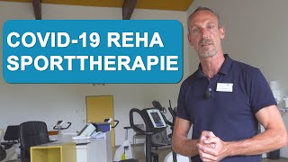 Covid19 Reha  Sporttherapie Muskelaufbau und Ausdauer [upl. by Aihtnis330]