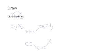 Cis amp Trans Isomers of Alkenes [upl. by Acinoj]