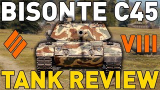 Bisonte C45  Tank Review  World of Tanks [upl. by Enaek893]