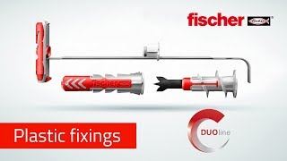 Fixingpower for every application fischer DUOLine [upl. by Lister]