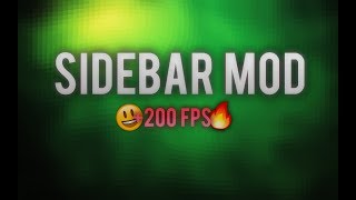 BEST FPS BOOST 189 MOD 🔥  Sidebar Mod 189 [upl. by Shaffer]