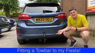 Fitting a Towbar to My Car [upl. by Dyrrej100]