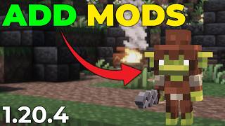 How To Download amp Install Mods on Minecraft PC 1204 [upl. by Inness687]