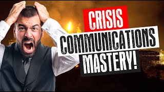 Crisis Communications  The Complete Crisis Communications Overview [upl. by Oneil]