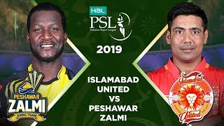 Match 21 Full Match Highlights Peshawar Zalmi vs Islamabad United  HBL PSL 4  HBL PSL 2019 [upl. by Kciwdahc]