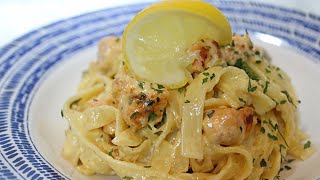 Creamy Salmon Tagliatelle Pasta [upl. by Eitsirhc]