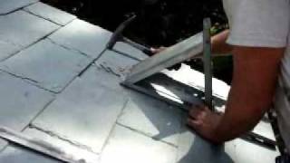 How to Use Roof Brackets on a Slate Roof [upl. by Ahsito247]