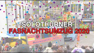 Solothurner FasnachtsUmzug 2020 [upl. by Eiffub470]