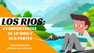 Los ríos su importancia y las partes que los componen para niños [upl. by Calypso]