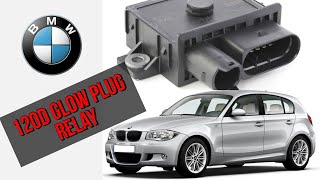 BMW 120d E87 Glow Plug Module Relay replacement M47 [upl. by Gina]