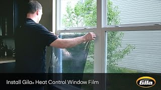 Install Gila® Heat Control Window Film Static Cling [upl. by Euginimod711]