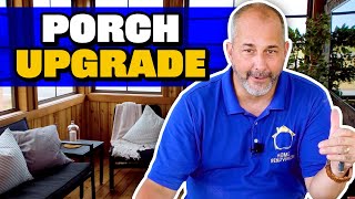 Build a Screened in Porch YOURSELF  DIY Porch Tutorial [upl. by Isidoro]