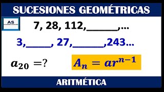 SUCESIONES GEOMÉTRICAS [upl. by Letsyrhc425]