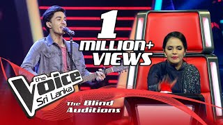 Channuka  Galway Girl  Blind Auditions  The Voice Sri Lanka [upl. by Camp352]