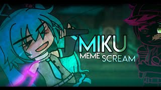 DO NOT WATCH THIS IF YOU KNOW JP \ Miku scream MEME FNF Hatsumi Miku VS Evil BF — CCPampCC GCM [upl. by Yelats]