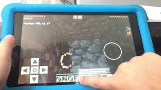 Playing Minecraft on fire tablet [upl. by Zaria336]