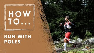 How To Run With Poles  Salomon HowTo [upl. by Lindblad]