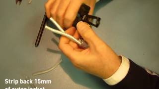 QED Genesis Silver Spiral Airloc Termination Tutorial [upl. by Xel]