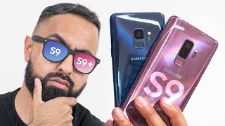 Samsung Galaxy S9 vs S9 Plus [upl. by Fineberg]