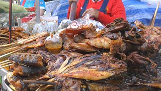 Huge Wet Market and Street Food in Bangkok Khlong Toei Thailand [upl. by Livvie456]